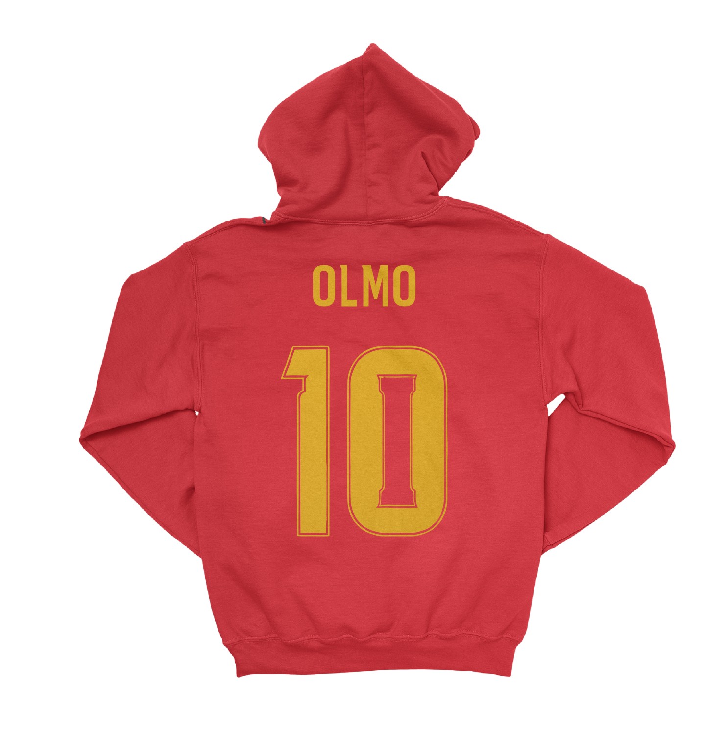 Spain Soccer Pride Olmo 10 Two-Sided Tribute Unisex Hooded Sweatshirt