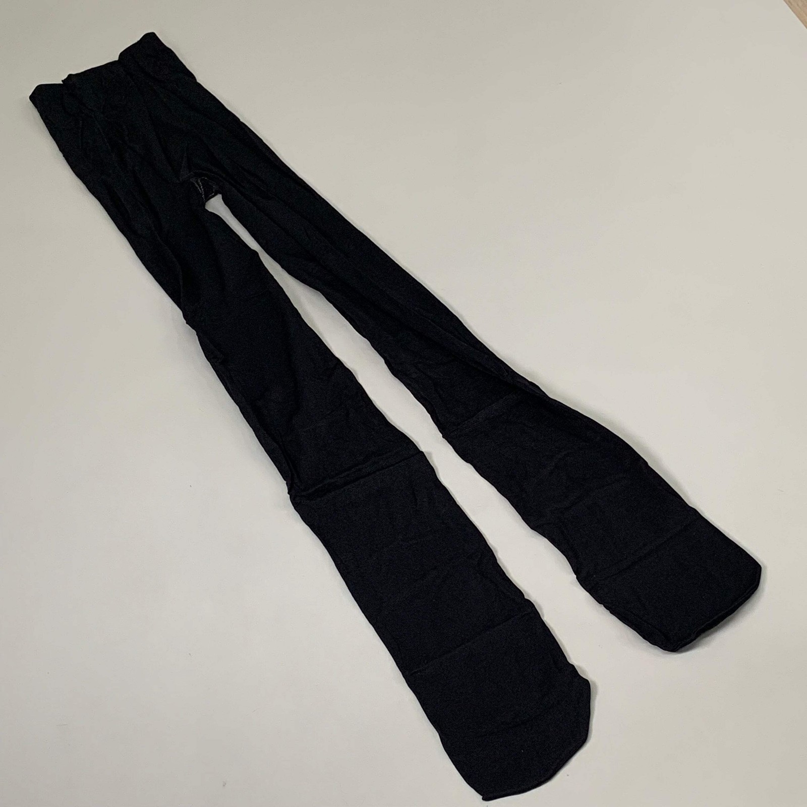 STYLE ESSENTIALS Tights Hanes Silky Opaque Size L XL Black Non Control Top