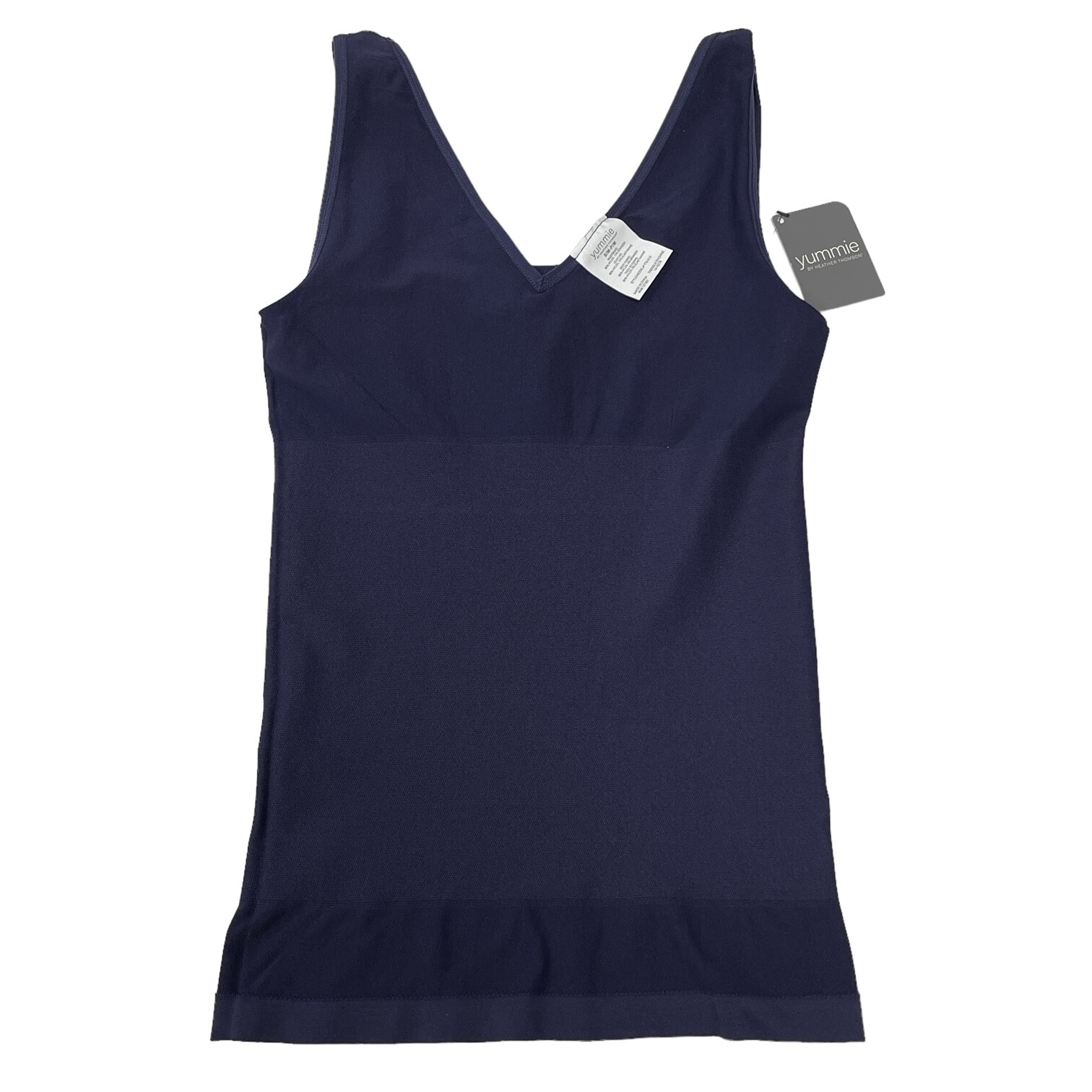 Yummie Tank Top Seamless 2 Way Shaper V Neck Scoop Cami Slimmer Moderate Control