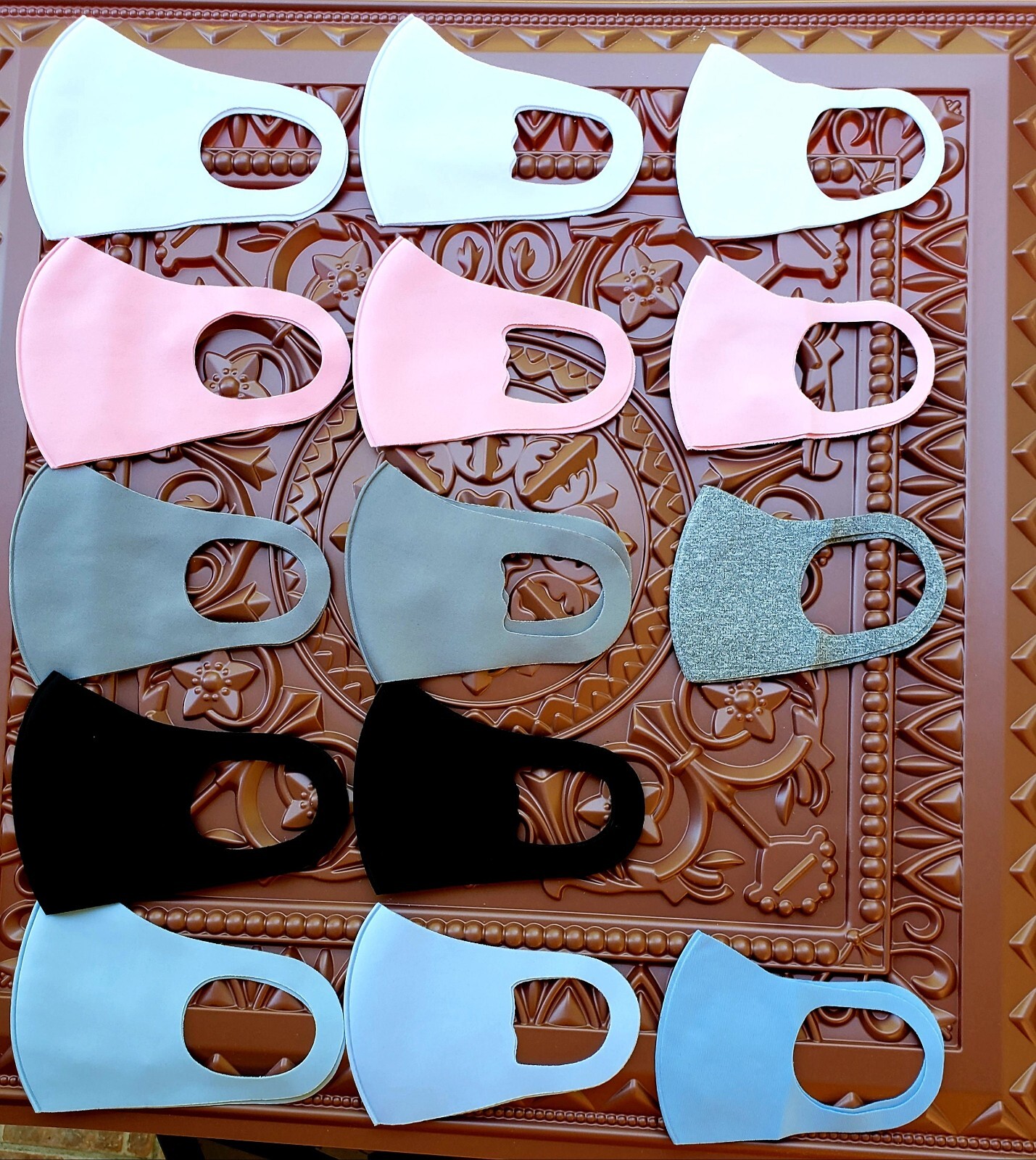 2 Pack Face Masks Washable Reusable Stretchy Variety Adult Child kid toddler