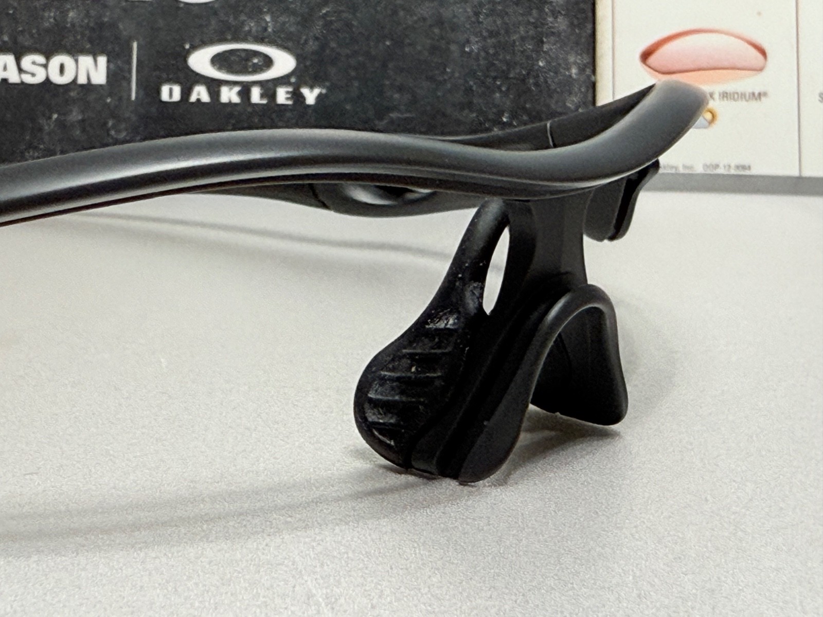 Oakley Radar Path Infinite Hero CARBON frame w/ Purple Icons – SKU# 24-275 132mm
