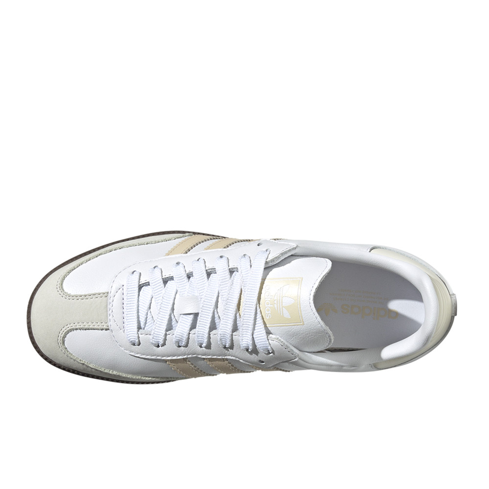 adidas Samba Og Lace Up Womens White Sneakers Casual Shoes JH7300