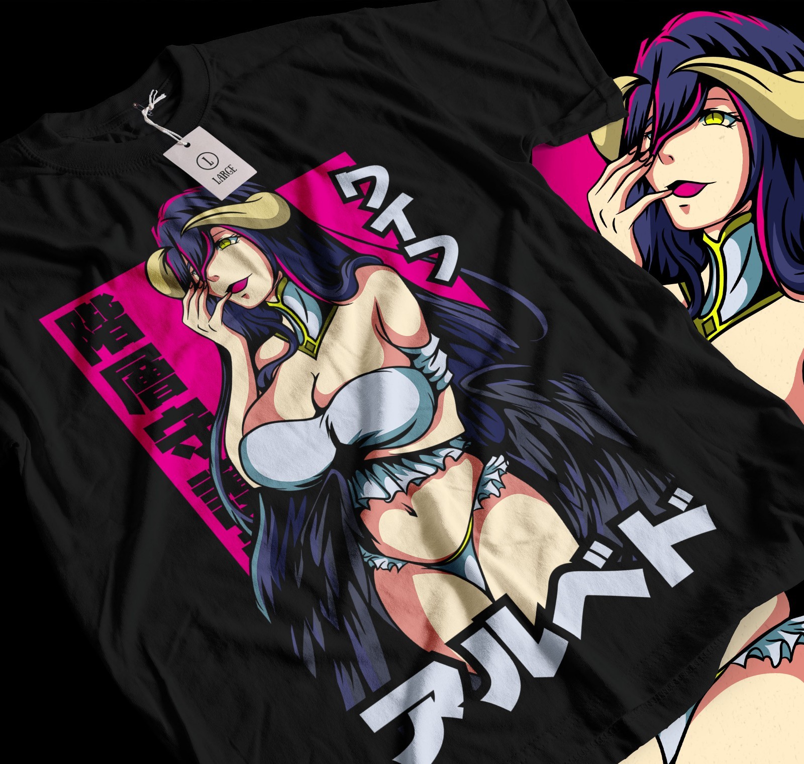 Overlord Ainz T-shirt Ooal Gown Albedo Overlord Anime Manga Gifts Shirt best 049
