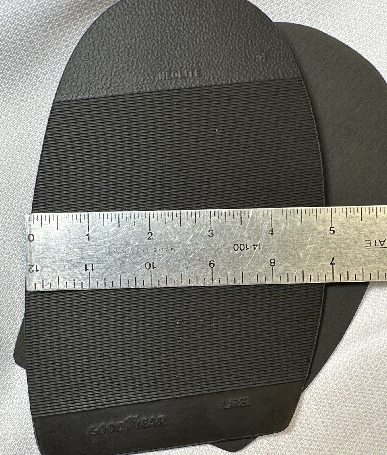 GoodYear Rubber Protective Half Soles Taps – Shoe Repair 2 Pairs