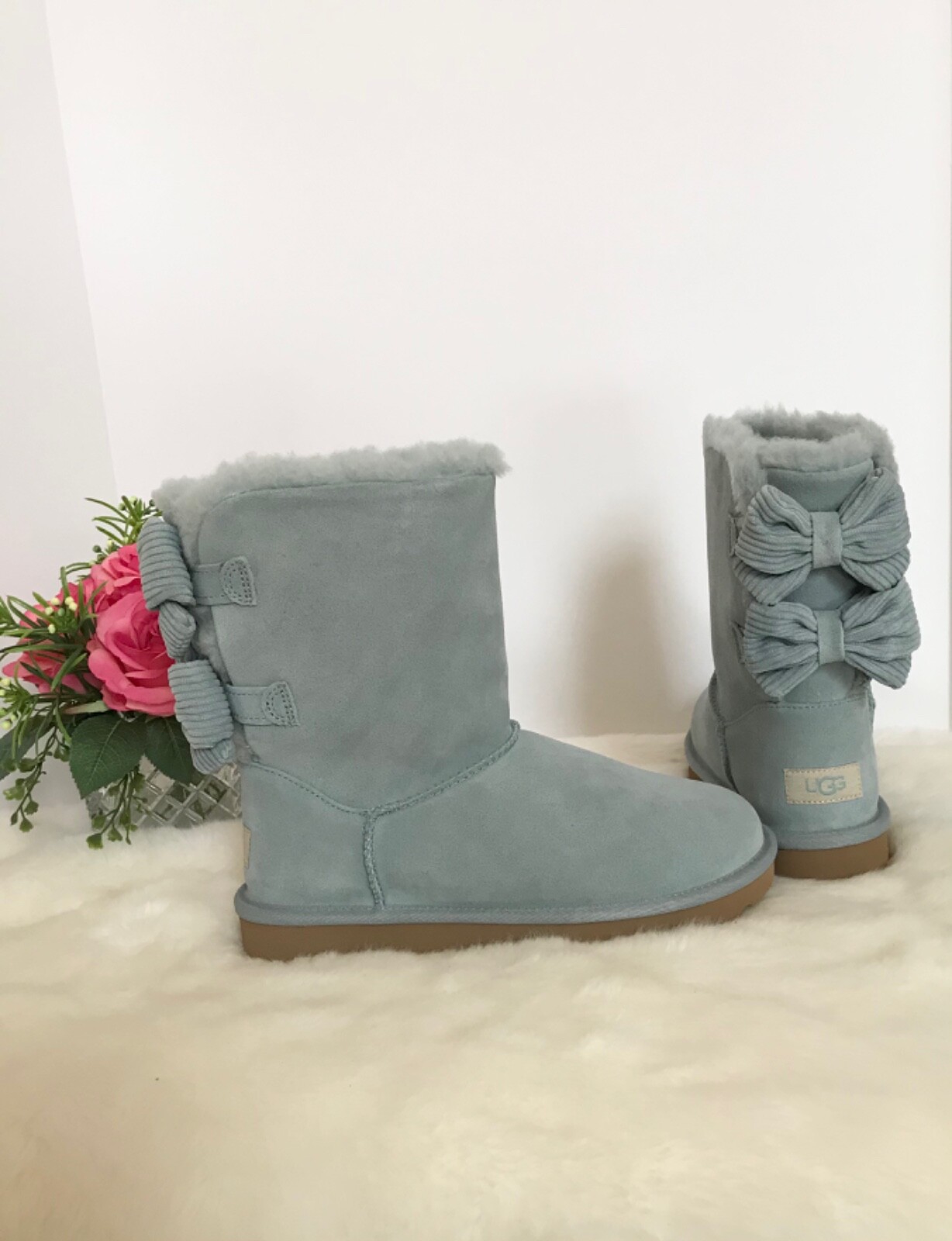 UGG Bailey Corduroy Bow