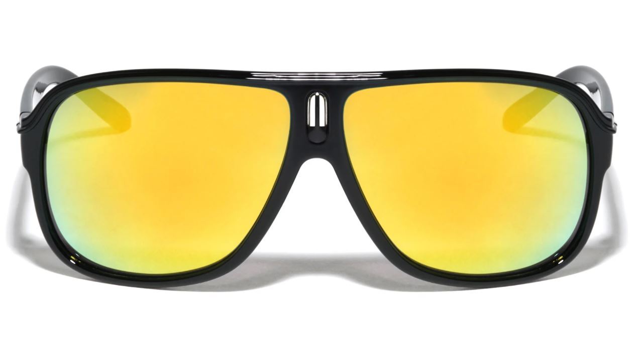 Retro 80s Fashion UV400 Protect Vintage Black/Demi Pilot Men Women Sunglasses