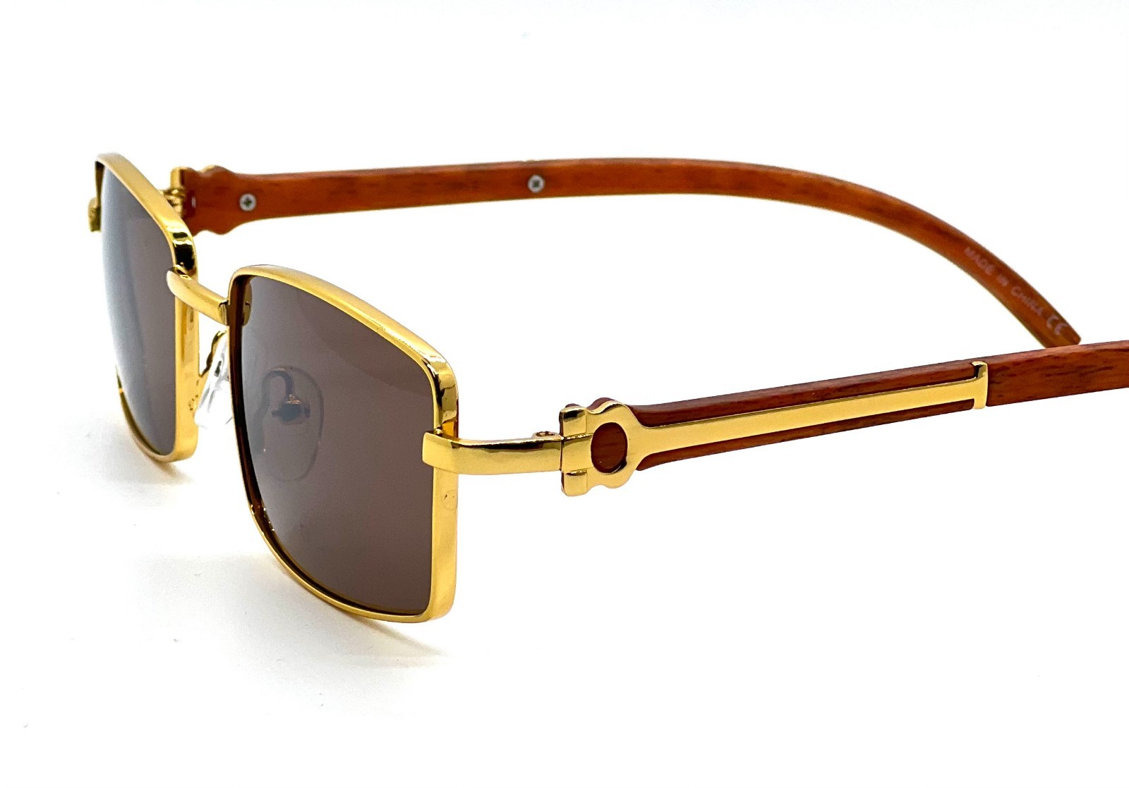 Sunglasses Men Rectangular Classy Fashion Trendy 80’s 90’s Casual Male Lentes