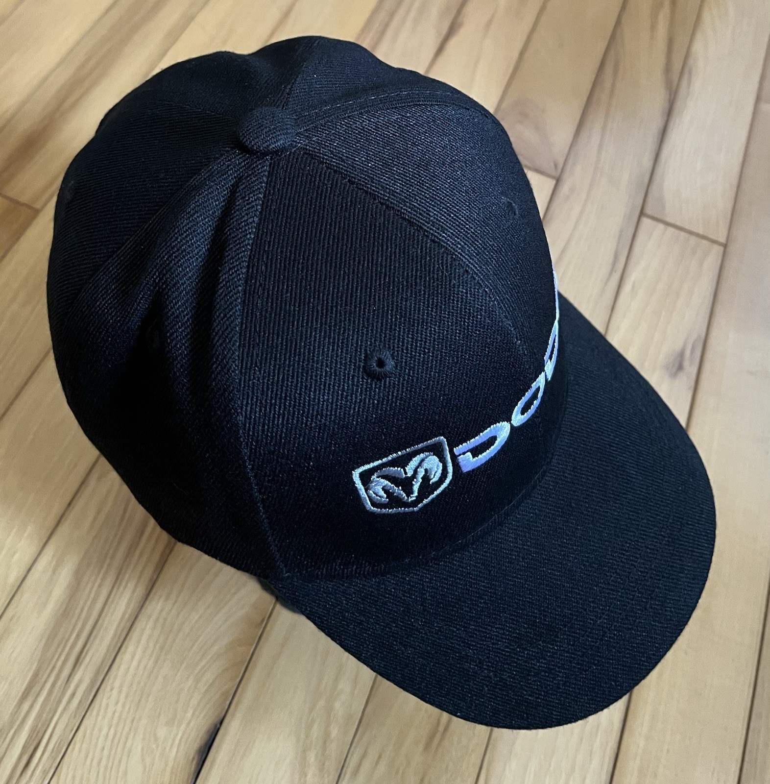 Dodge Logo Embroidered Baseball Cap, Back.