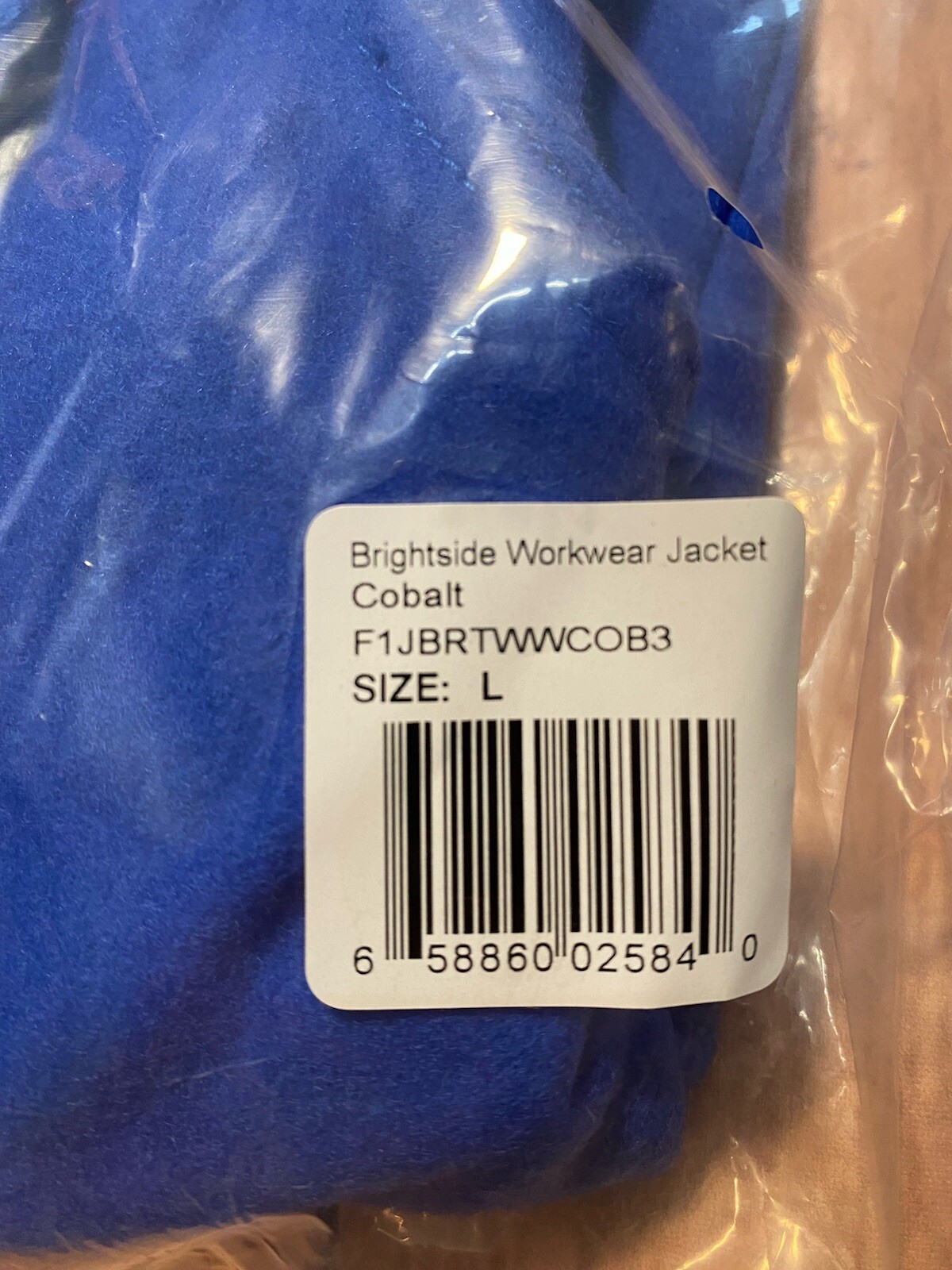 The Normal Brand-Men’s Brightside Flannel Jacket. Color: Cobalt Size Large *New*