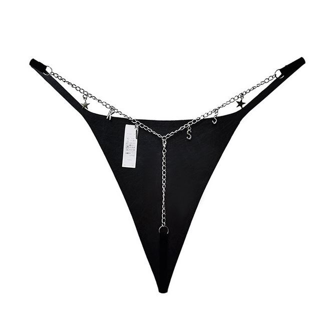 Ladies Womens Sexy T back Chain G-string Thong Panties Lingeries Underwear Brief