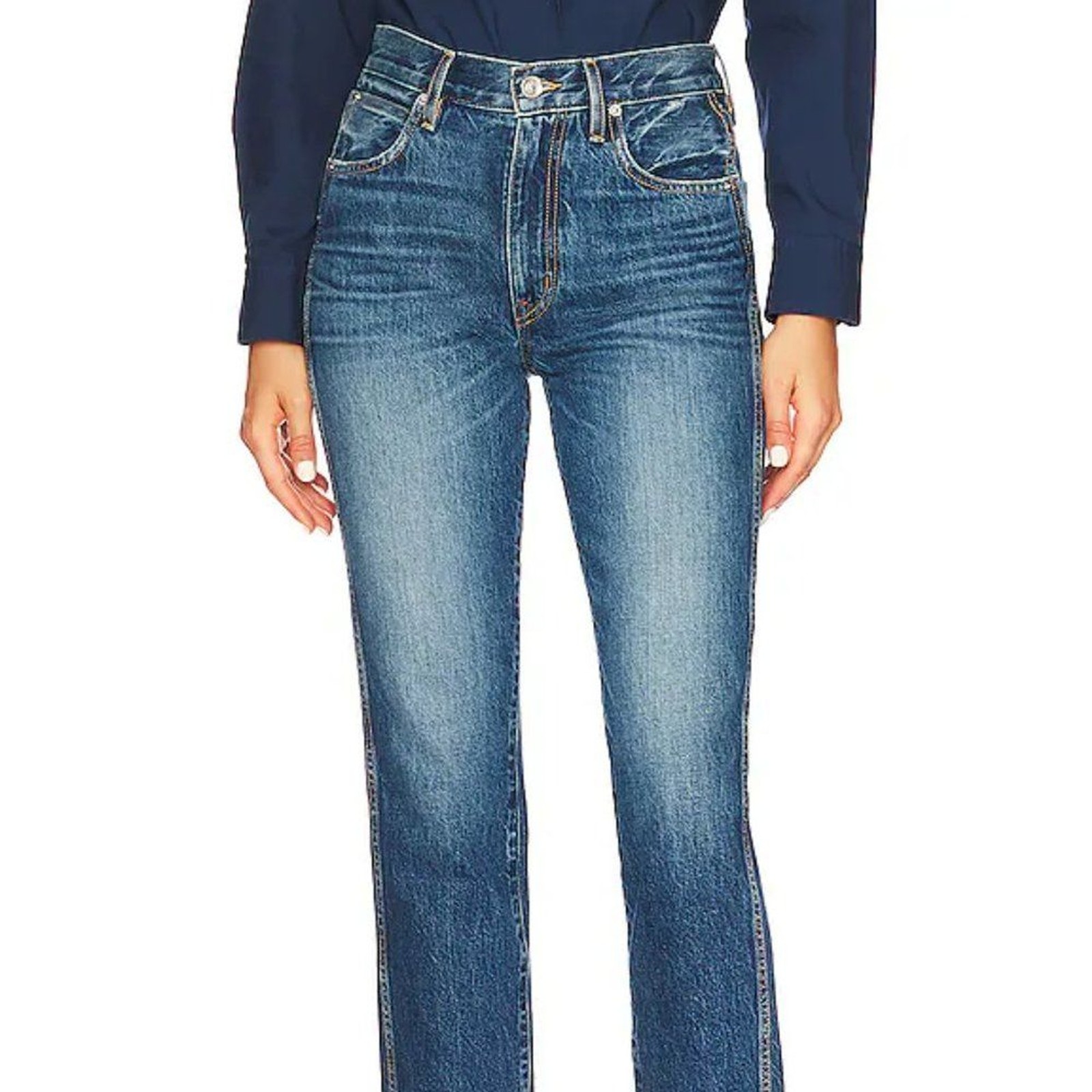 Slvrlake Hero Cropped Straight Jeans 24