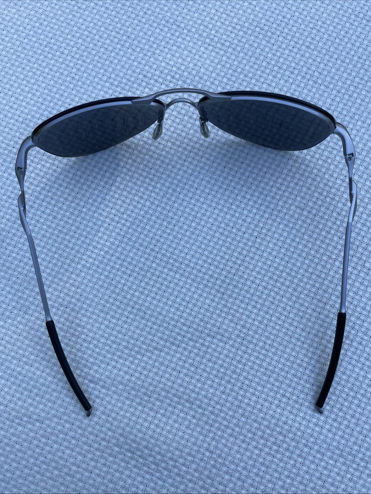 Oakley Tailpin OO4086-01 Sunglasses Lead Frame Black Iridium Lenses 121mm
