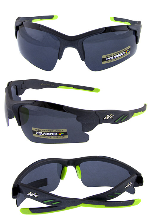 X-Loop Polarized Wrap Sunglasses Mens Sport Fishing Golfing Glasses Tac Lens