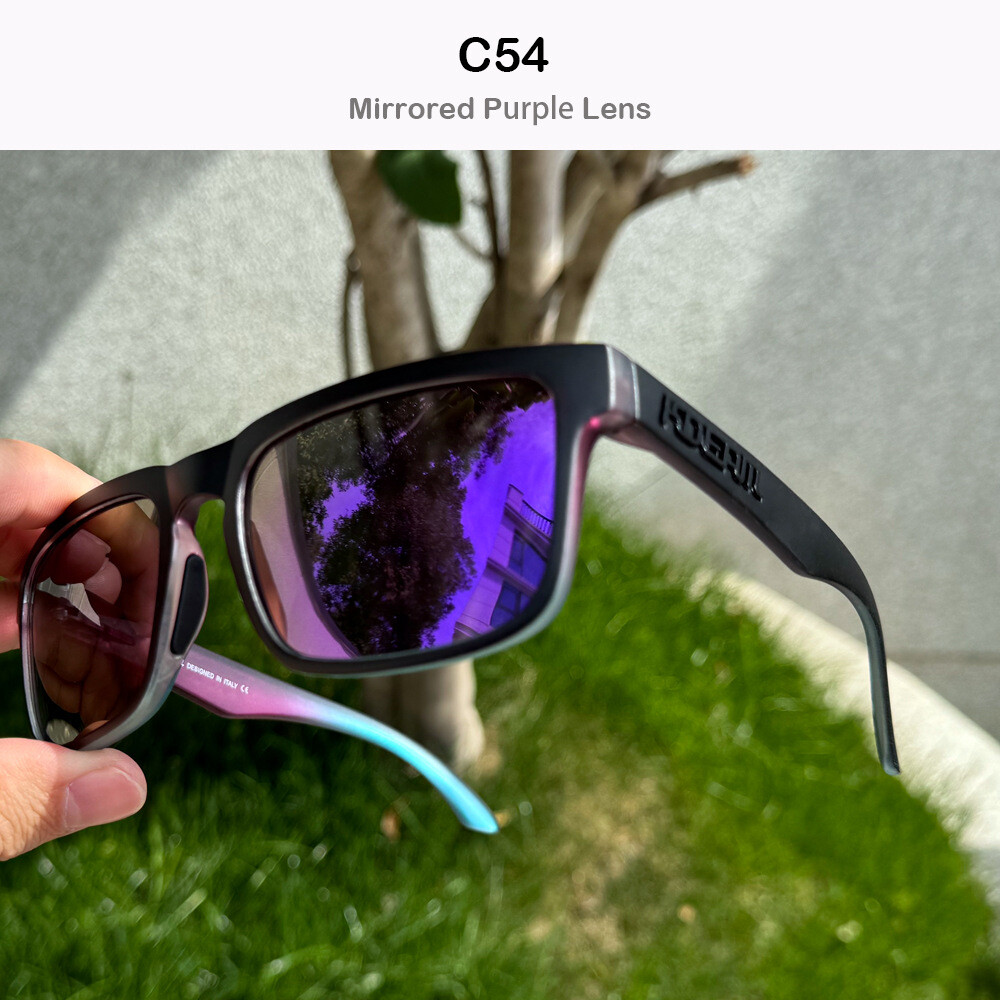 KDEAM Square Polarized Sunglasses Men’s Women Sports Driving UV400 Shade Glasses