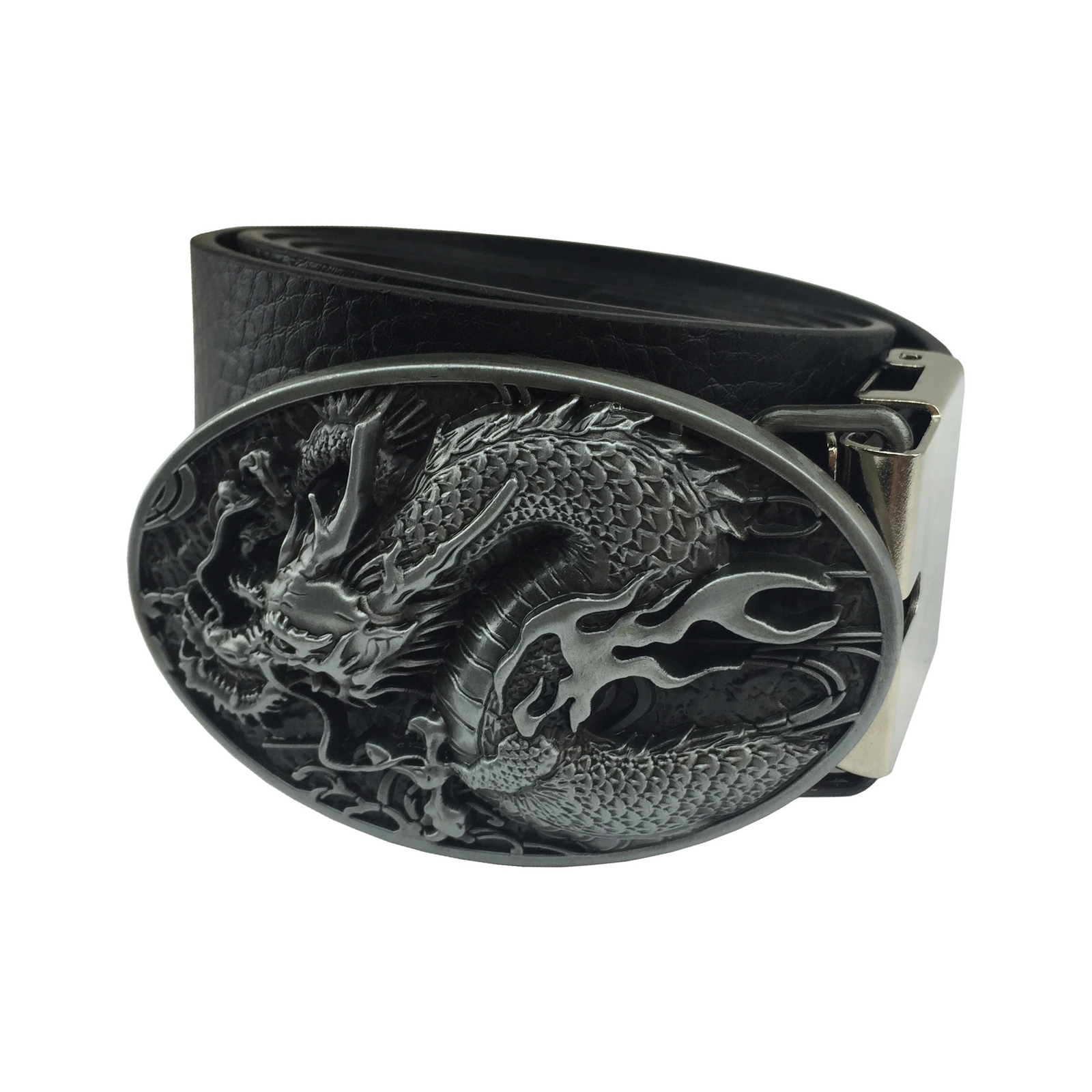 Western Cowboy Buckle Vintage Alloy Bull Engraved Belt Buckle fits 1-1/2″ Belt