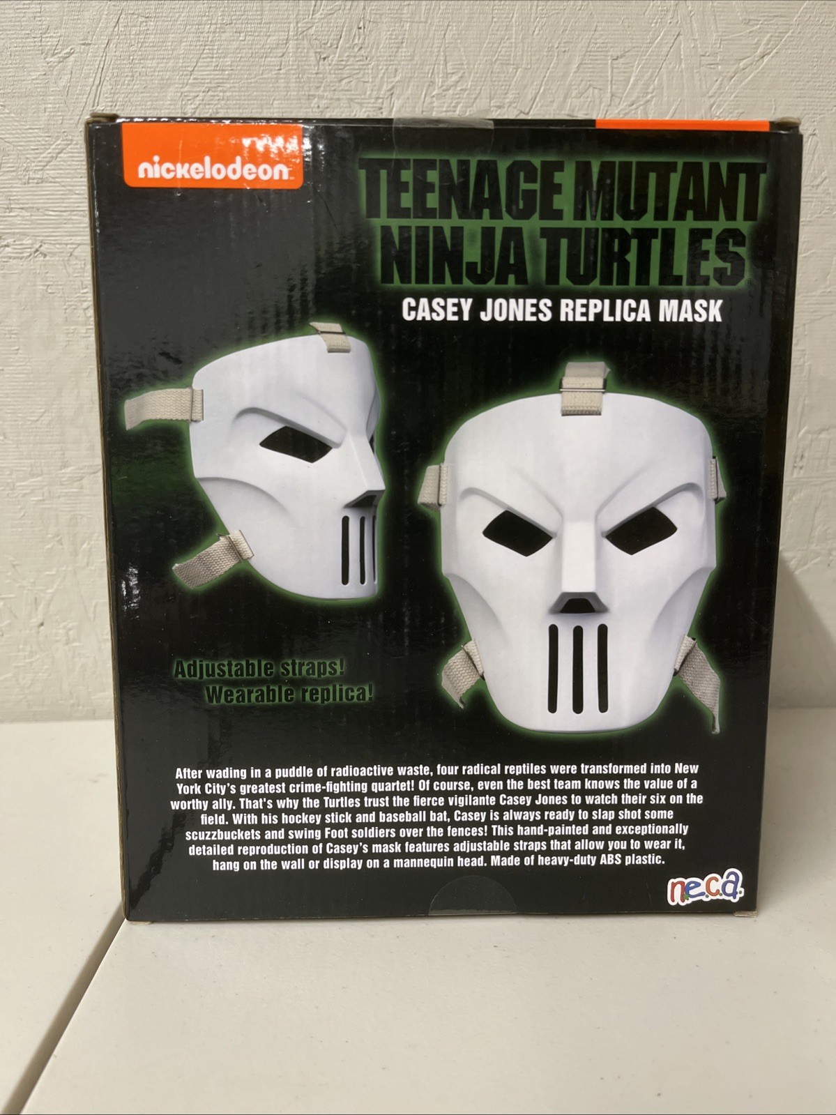 CASEY JONES REPLICA MASK 1:1 TMNT NICKELODEON REEL TOYS NECA NINJA TURTLES