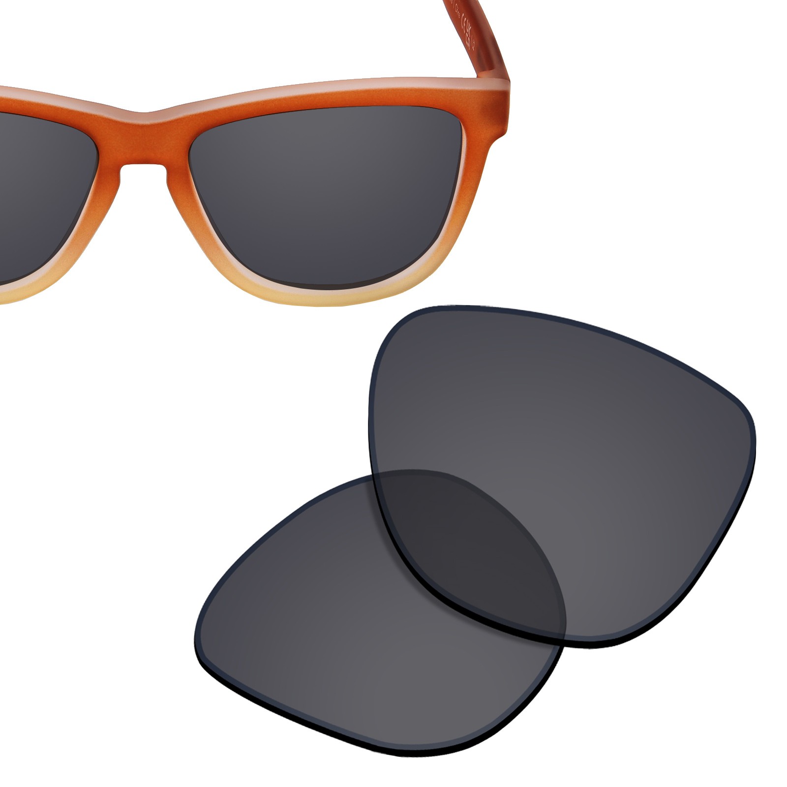 POLARIZED Replacement Lenses for- GOODR Three Parts Tee Sunglasses- Opt