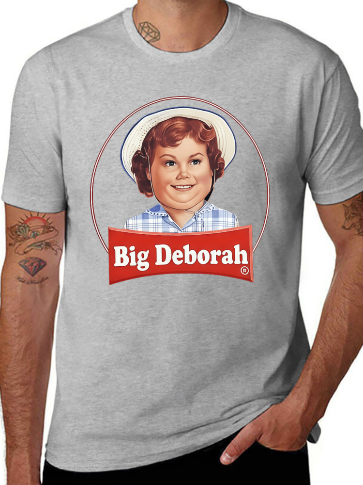 Big Deborah T-Shirt Funny Humor Pun Parody, funny gift! Be the star of the party