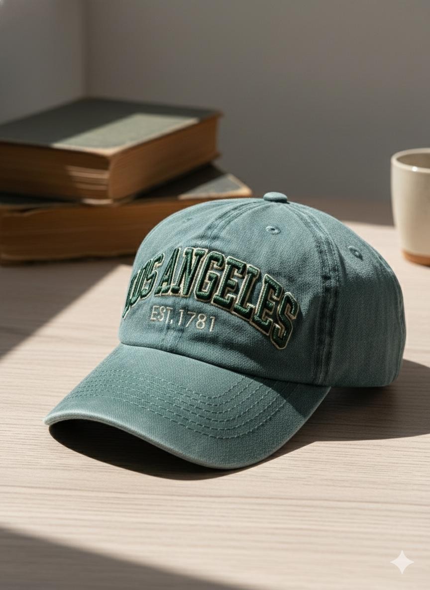 Los Angele Est 1781 Baseball Cap 3D Embroidered Robin Ruth Unisex Adult Hat