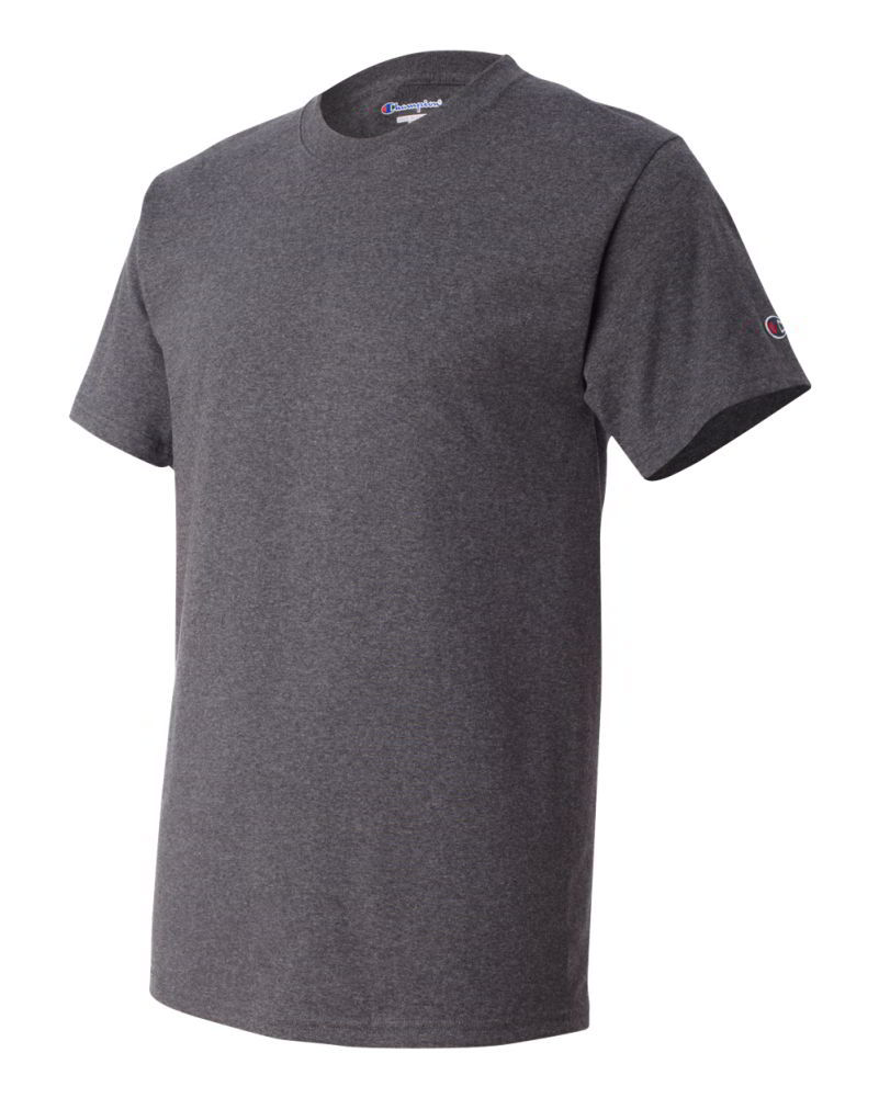 Champion Sports Mens Size S M L XL XXL 3XL 100% Cotton Tagless Tee T-Shirt
