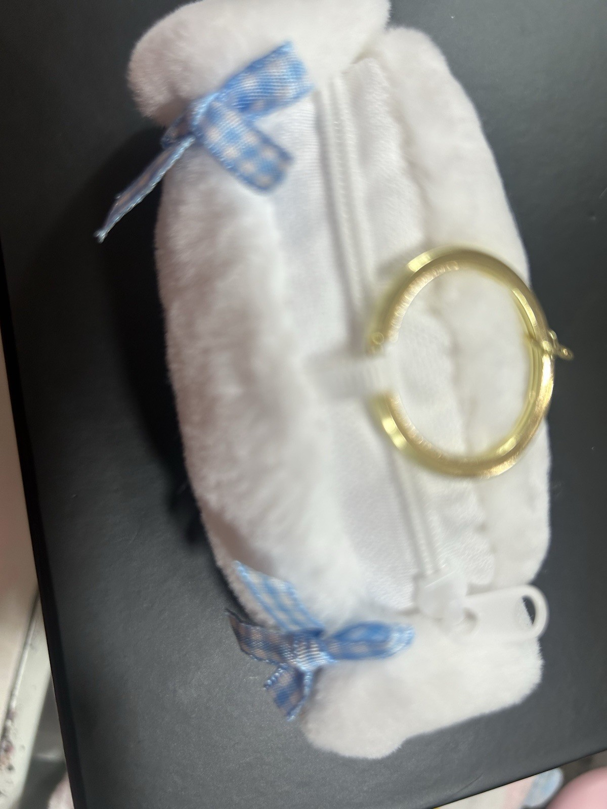 Plush Cinnamoroll wallet Keychain cute style