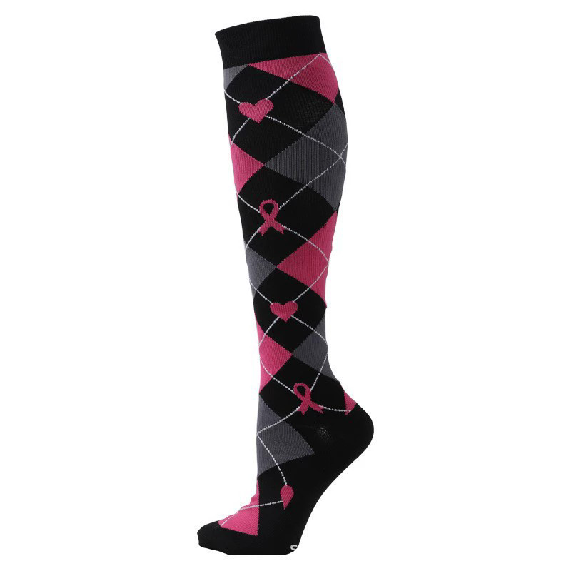 6 Pairs Women Compression Socks Knee High 20-30 mmHg Support Medical Stockings