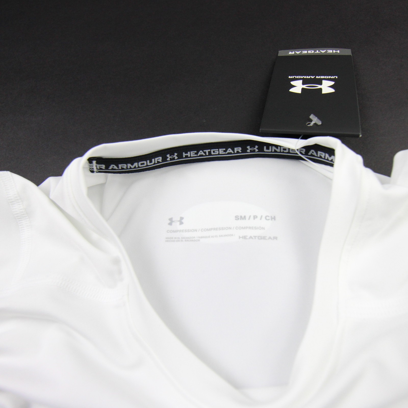 Under Armour HeatGear Compression Top Men’s White New with Tags Multiple Sizes