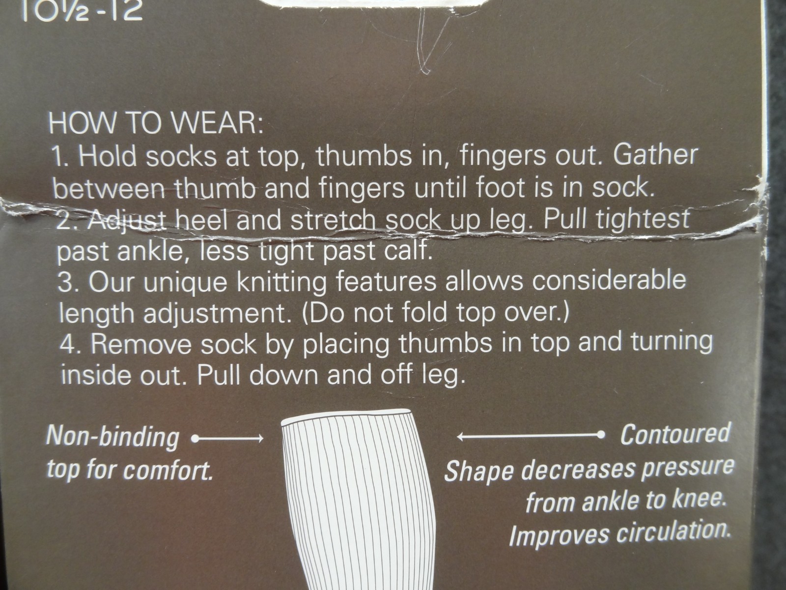 NEW LOT (2) GoldToe ADC L Firm Compression Over The Calf Support Socks All Day