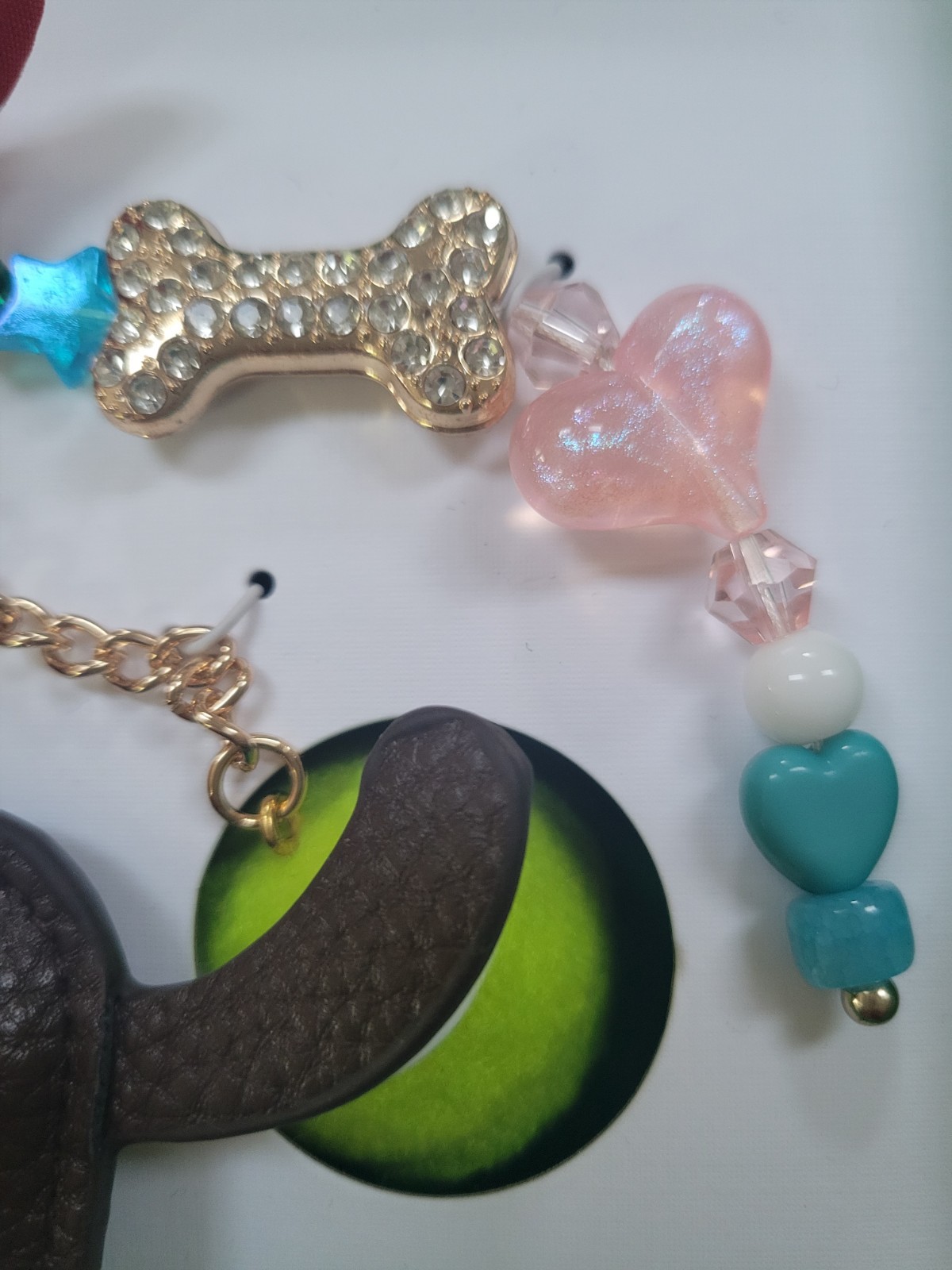 Piper K Dachshund Key Chain & Bag Charm