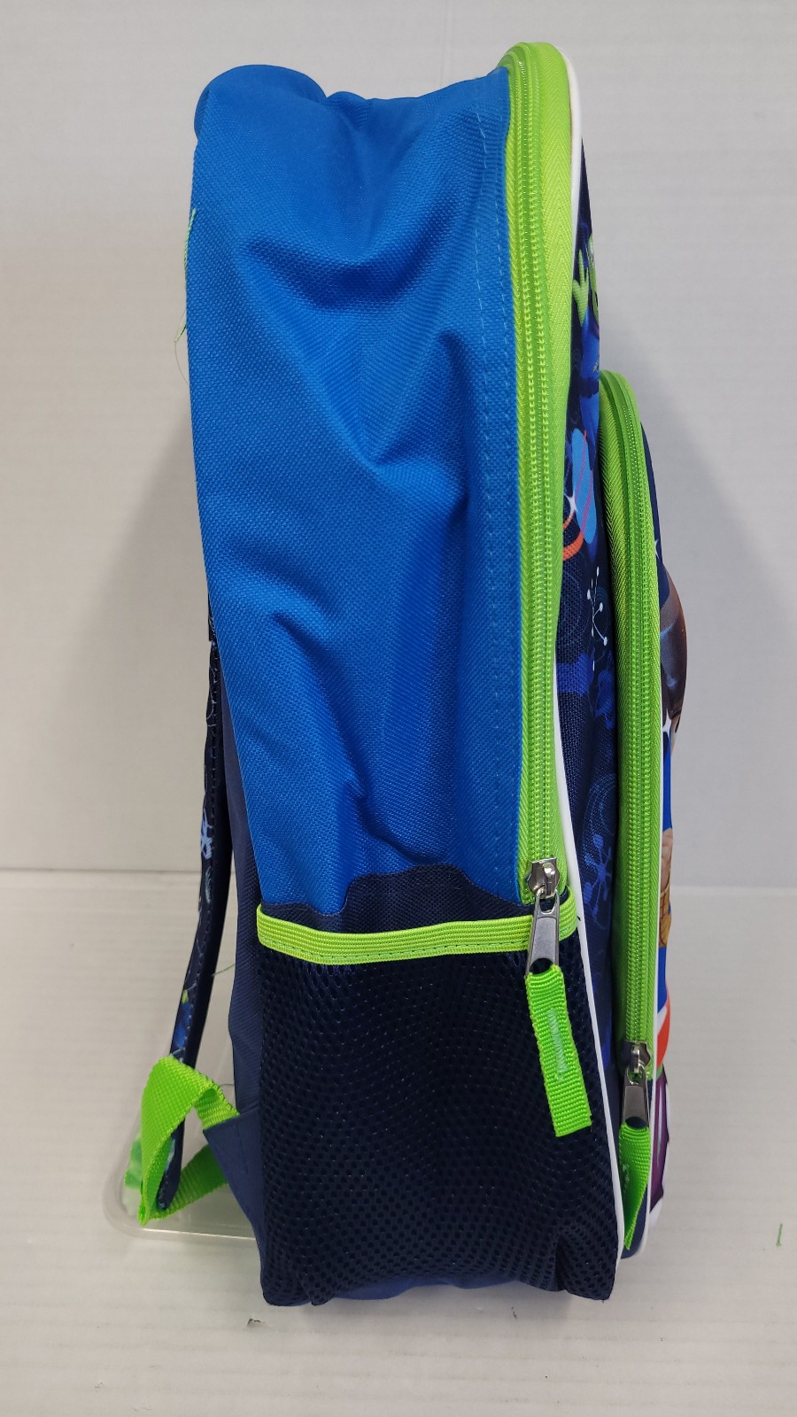 Large Backpack – Disney Toy Story Buzz 3D-Pop Up Molded 16″ School Bag NEW