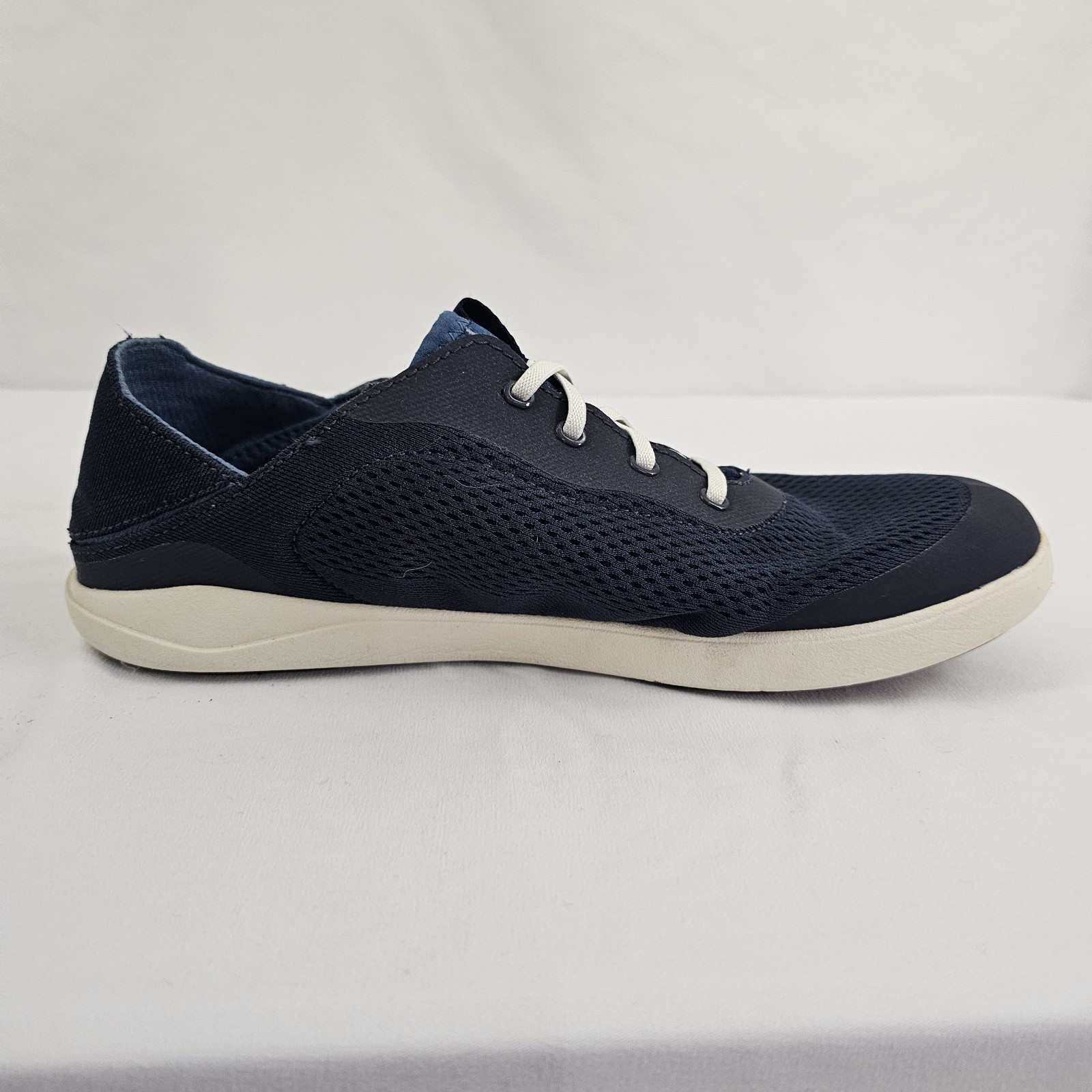OluKai Moku Pae Boat Shoes Blue Mesh Lightweight Sneakers 10472-DE18 | Men’s 9.5