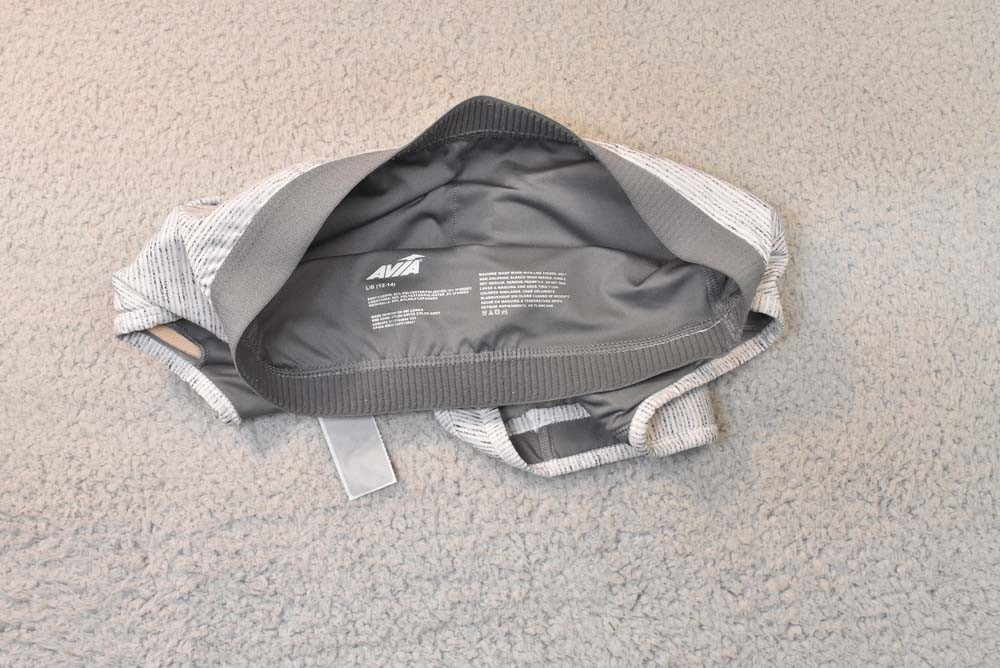 Avia Bra large Sports Bra V21 Medium Impact Running Yoga Active bra