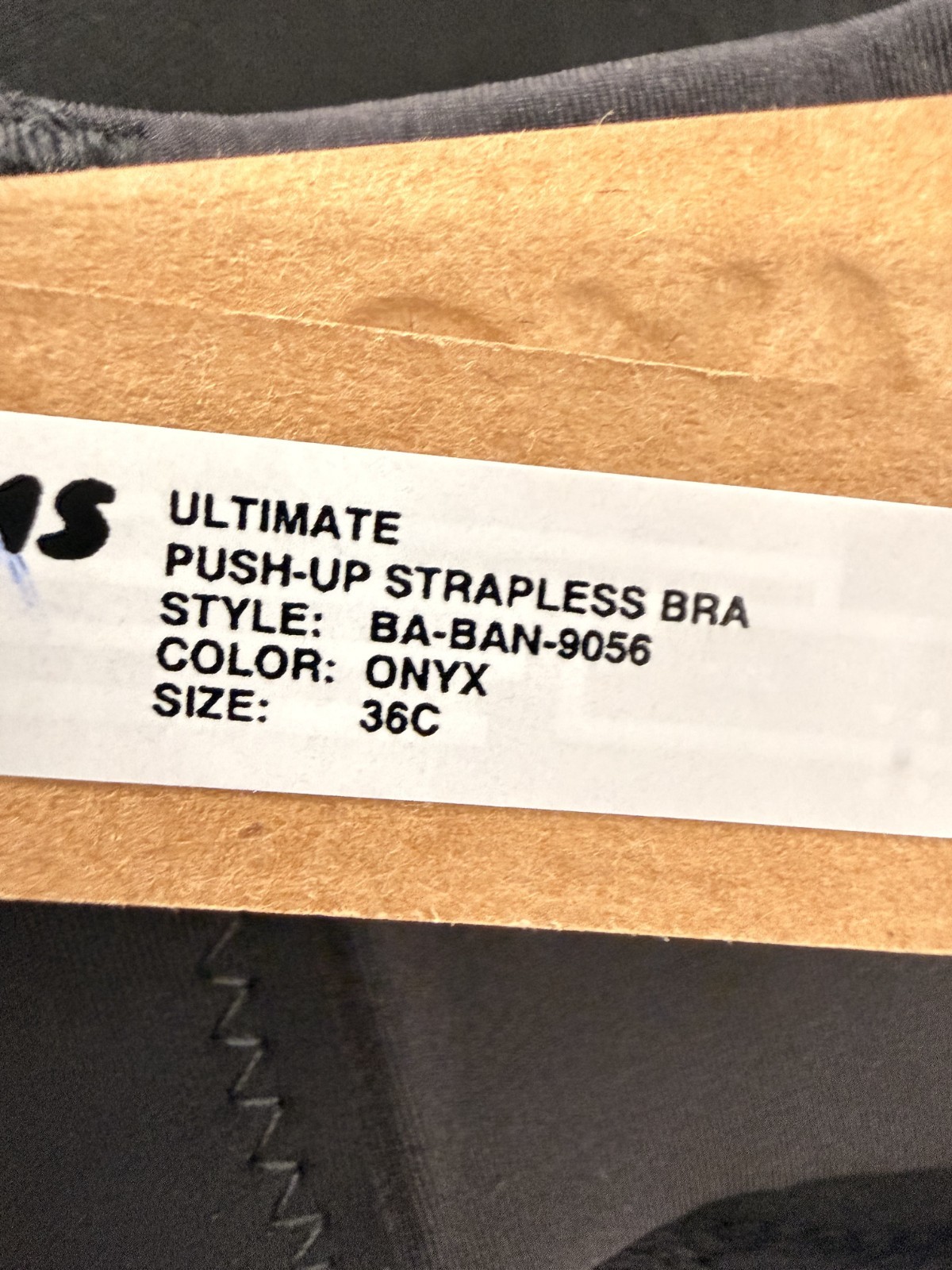 NWT-Skims Ultimate Push Up Strapless Bra BA-BAN-9056