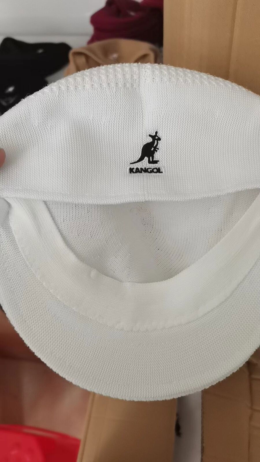 Kangol 504 Ventair Beret Hat Summer Breathable Flat Cap Woven Casual Newsboy Hat