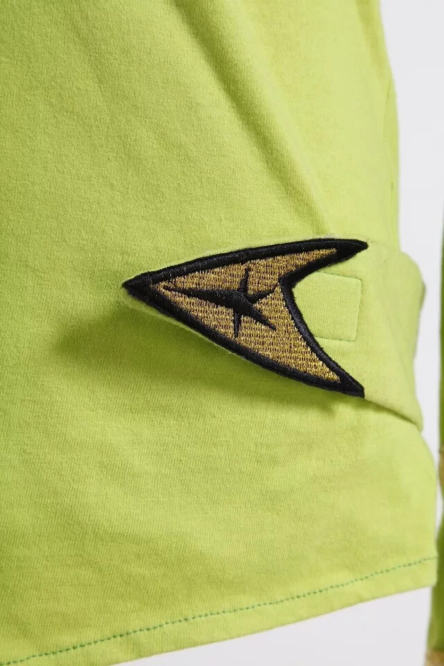 HOT Star Trek TOS Green Wrap Command Cosplay Halloween Carnival Costume Party