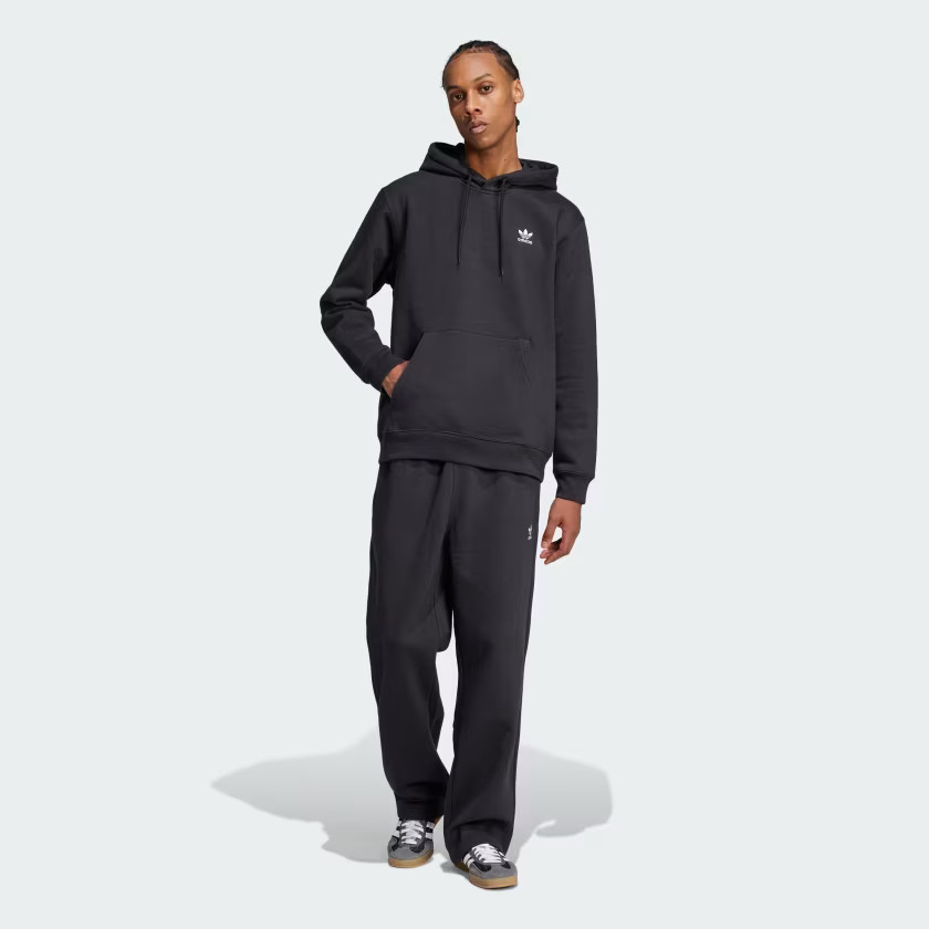 adidas men Trefoil Essentials Open Hem Pants