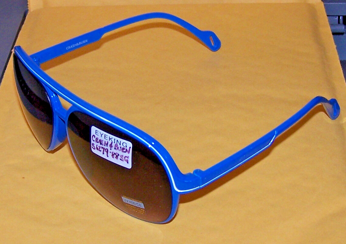 EYEKING CRASH &BURN Sunglasses S6279-88SG – PURPLE LENS -UV400:100% UV BLOCK NEW