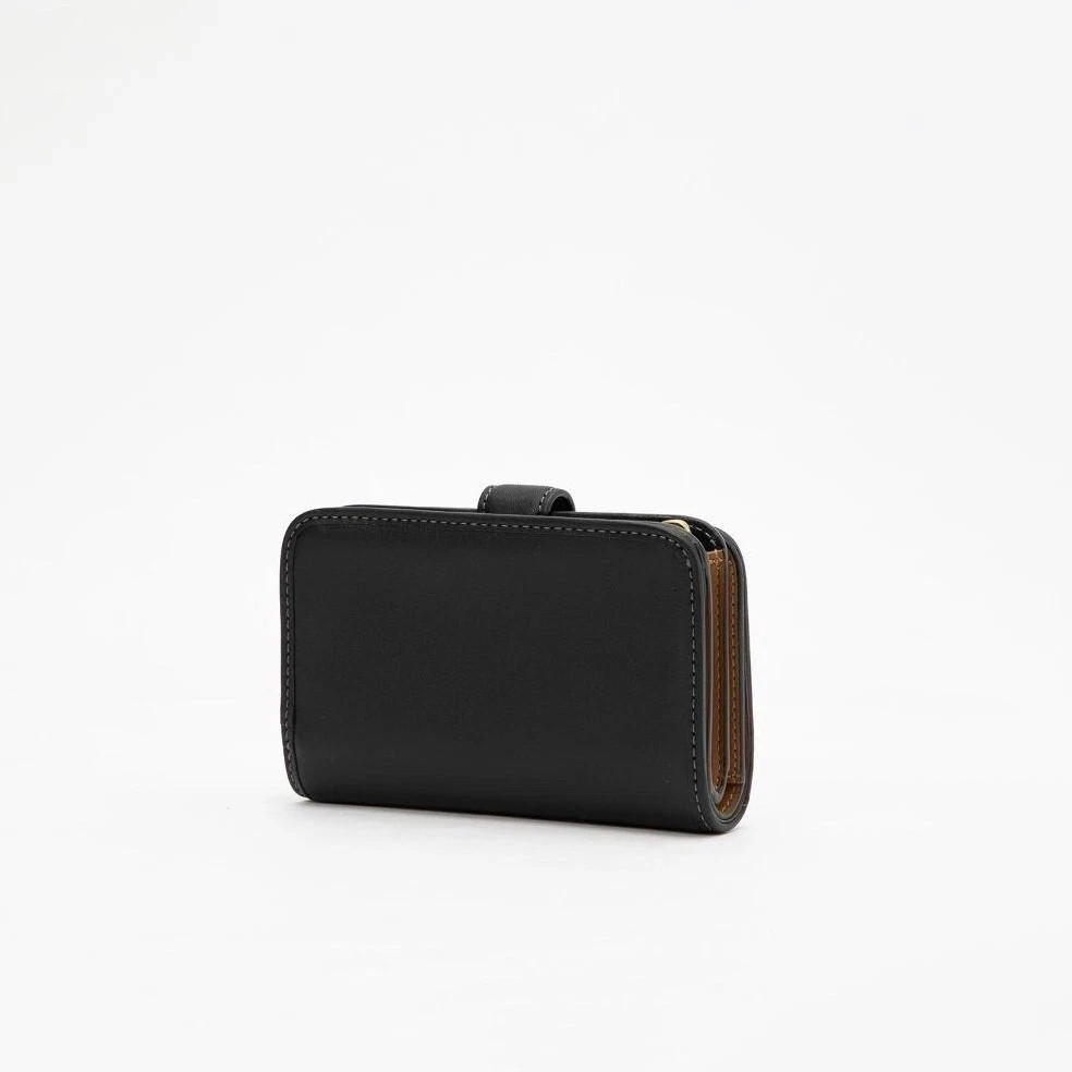 NEW COACH Tabby Medium Wallet Leather Black CA193 outlet New F/S