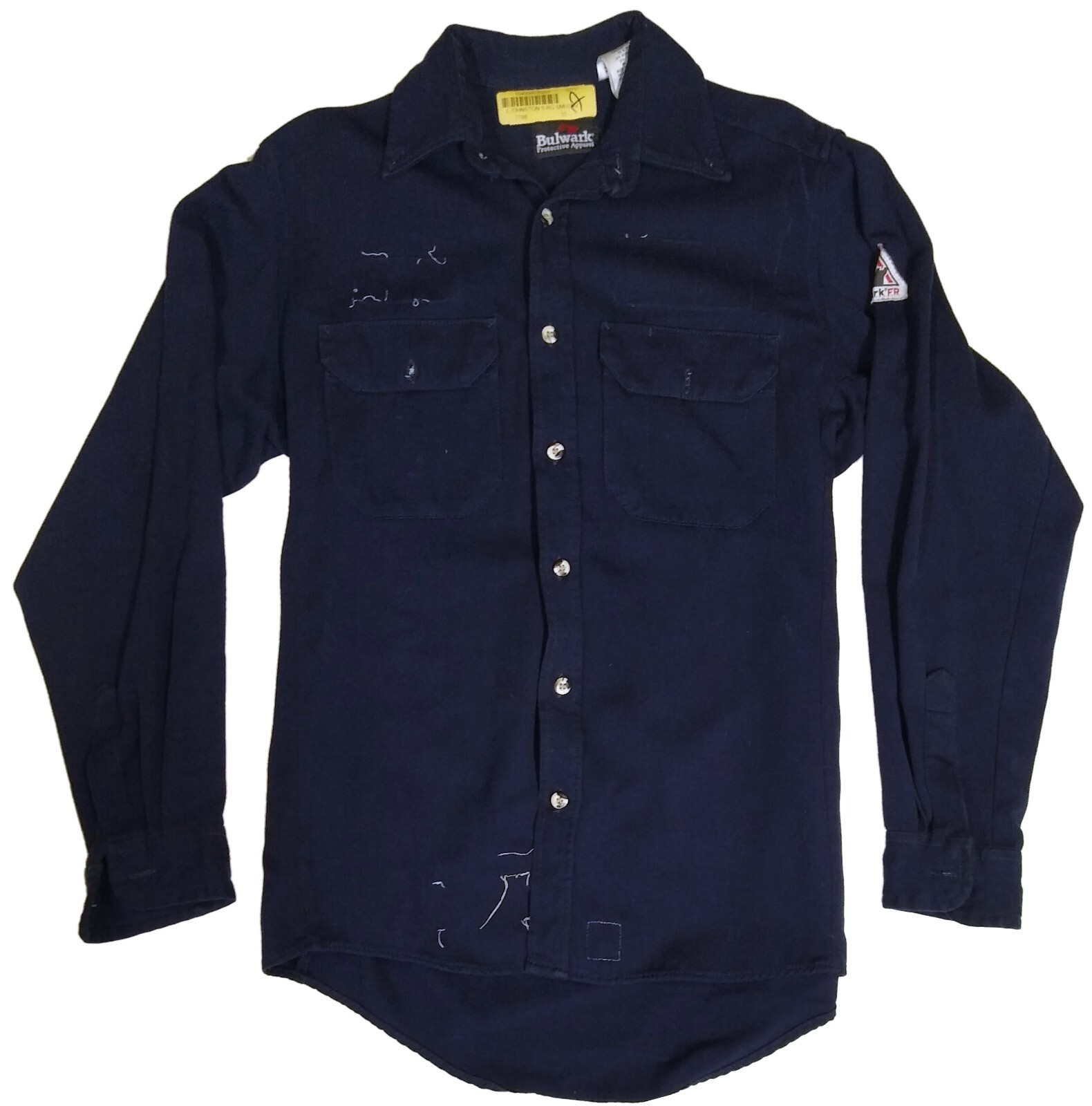 Used Flame Resistant FR Work Shirts Blue, Khaki, Navy Bulwark Carhartt and other