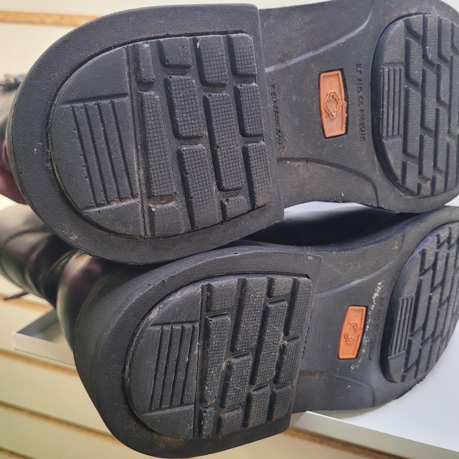 Harley Davidson Men’s Jason Black Steel Toe Boots Shoes D93120 Safety Sz 10M