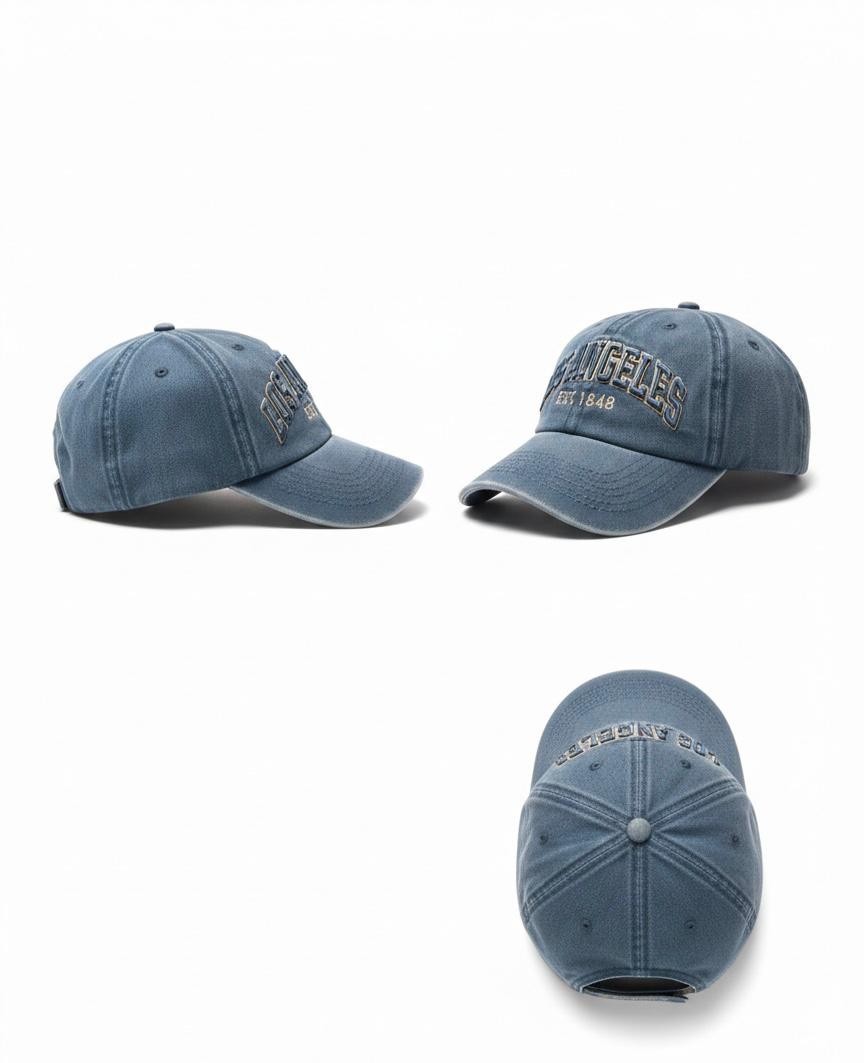 Los Angele Est 1781 Baseball Cap 3D Embroidered Robin Ruth Unisex Adult Hat