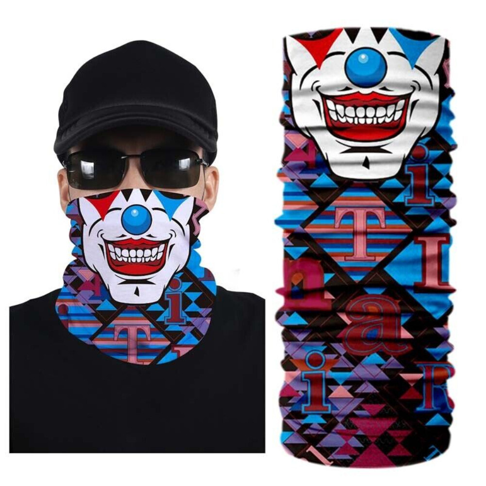 Balaclava Neck Gaiter Bandana Sun Scarf Tube Half Face Mask Skull Cover Headwear