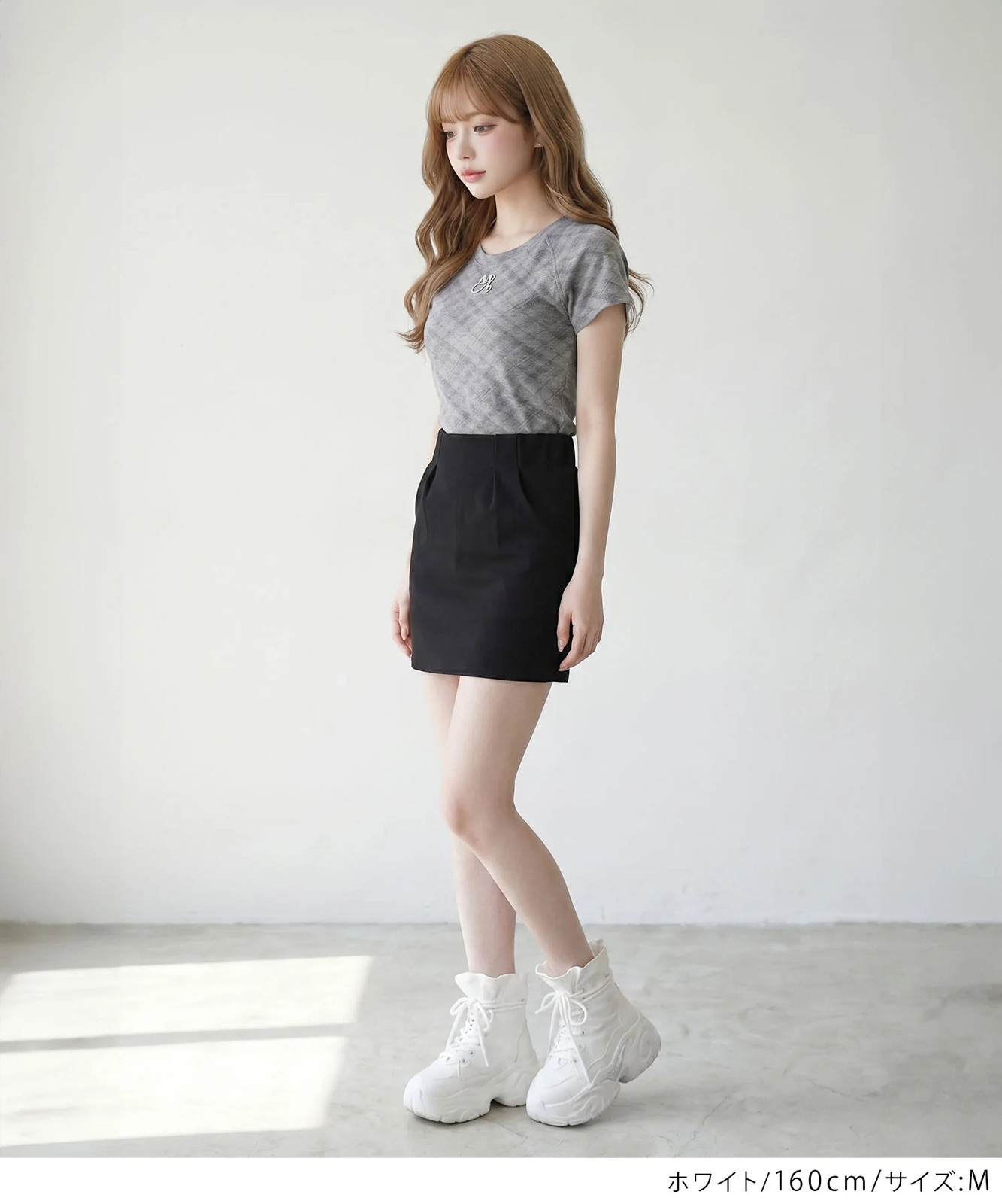 Ballet Core Platform Sneaker Shoes ruff High Cut Beautiful Legs Leg Jirai New