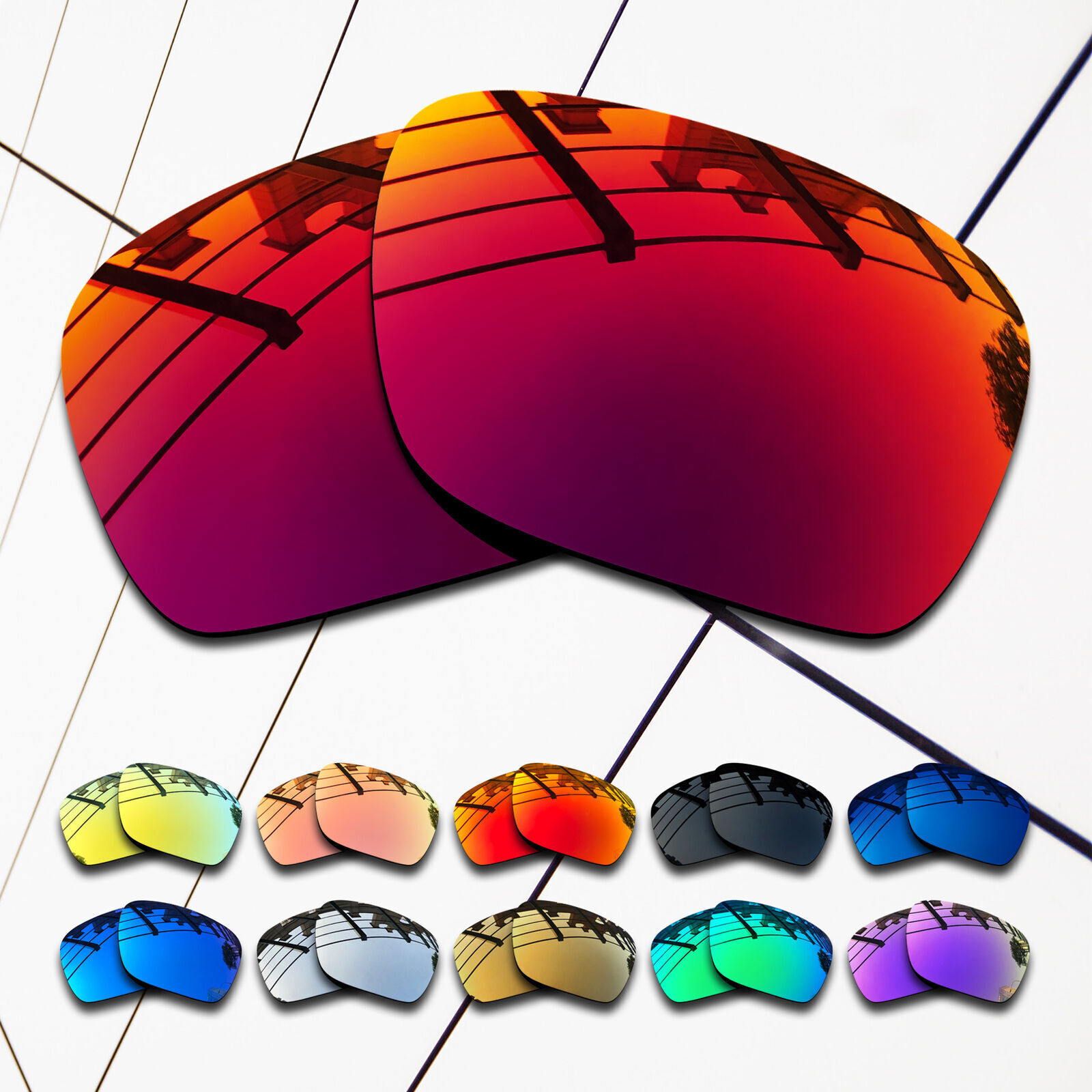 TRUE Polarized Replacement Lenses for-Oakley Holbrook XL OO9417 Multi-Colors