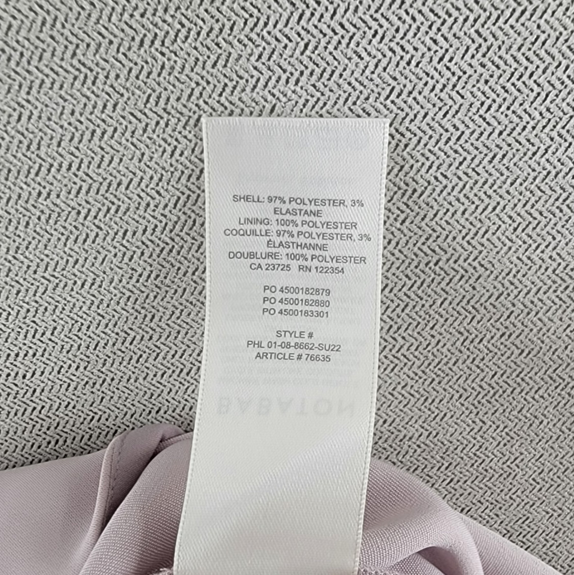 Babaton Womens Dress Aritizia Square Neck Slip Tank Capsule NEW Size 8 Mauve