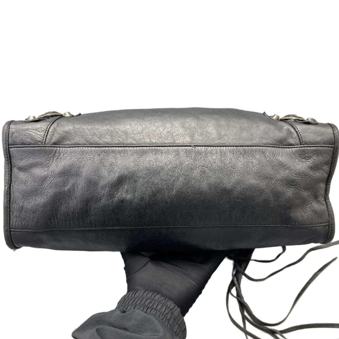 Balenciaga Medium City Black Arena Lambskin (ym062626b5r)