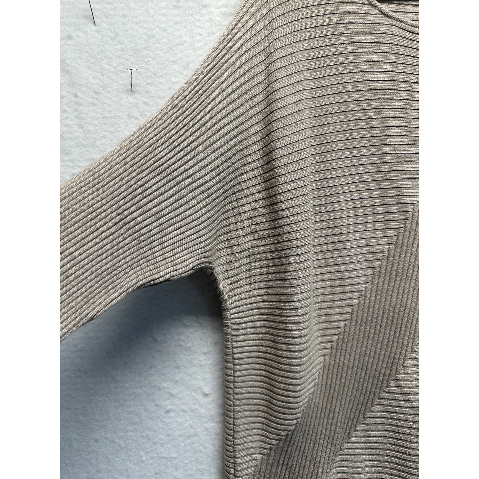 Chico’s Size 3 XL Women Ribbed Boat Neck Sweater Capsule Wardrobe Old Money