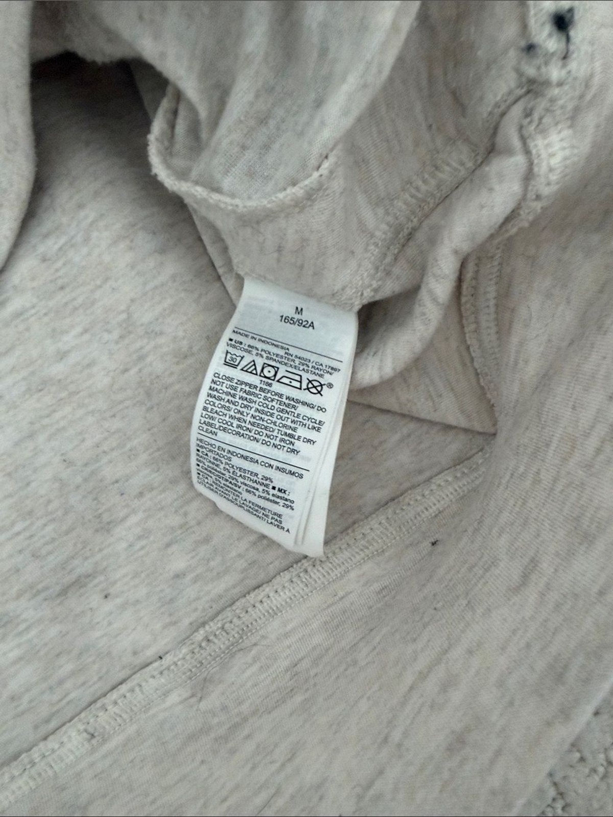 Old navy beige and Light Gray Quarter-Zip Pullover Sweater