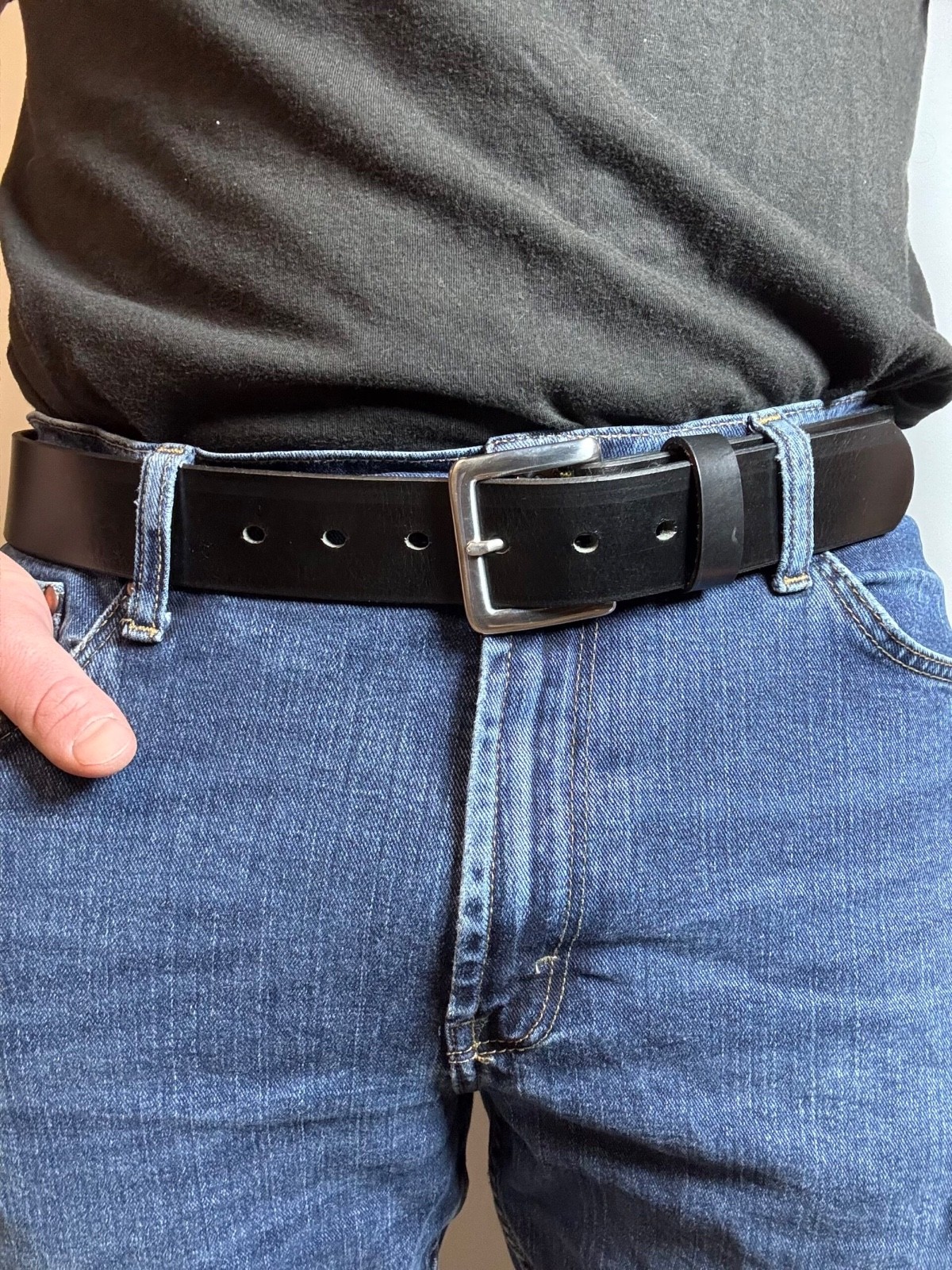 Standard Leather Belt – Amish Made