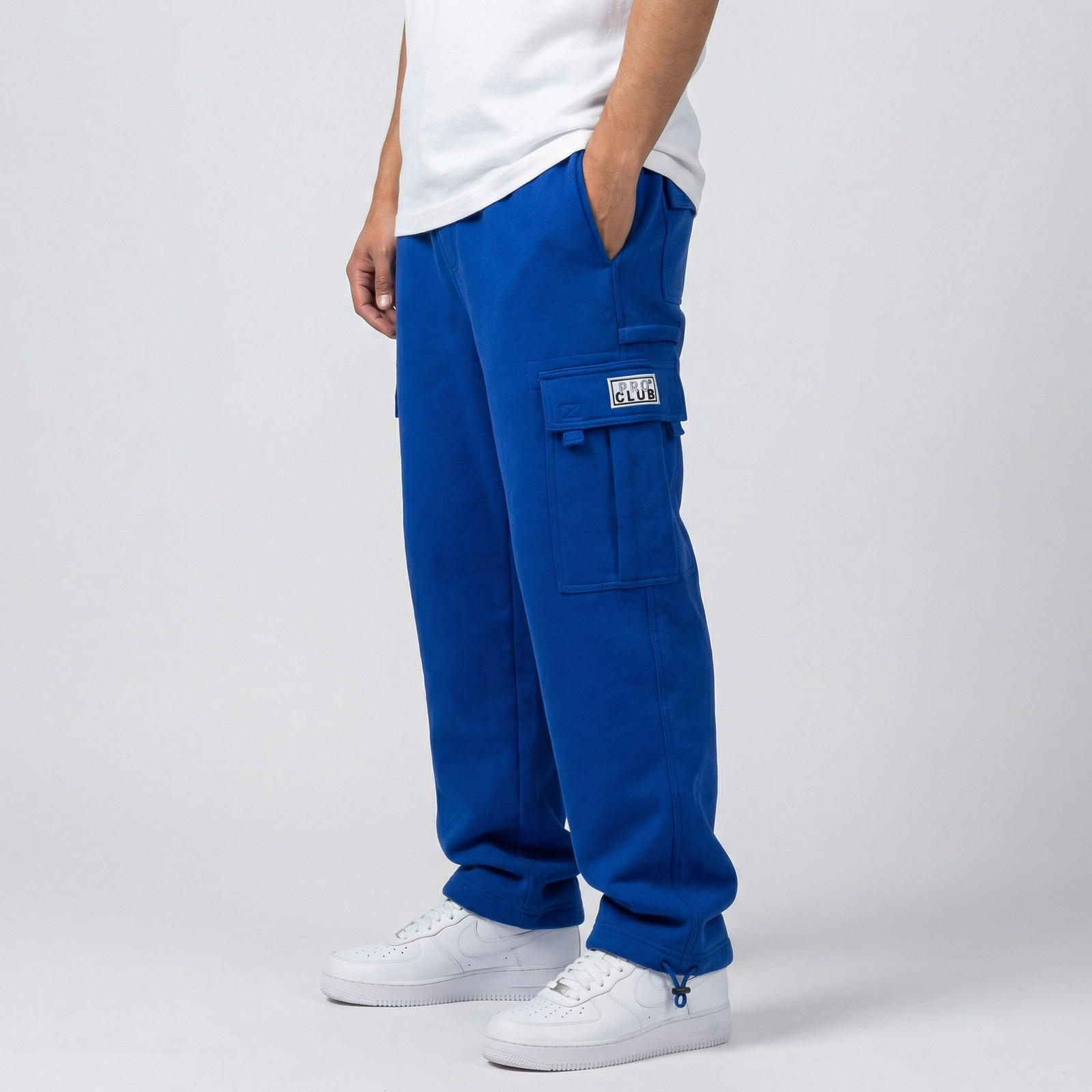 Pro Club Men’s Heavyweight Fleece Cargo Pants